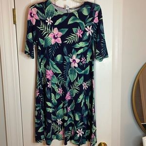 old navy tropical dress